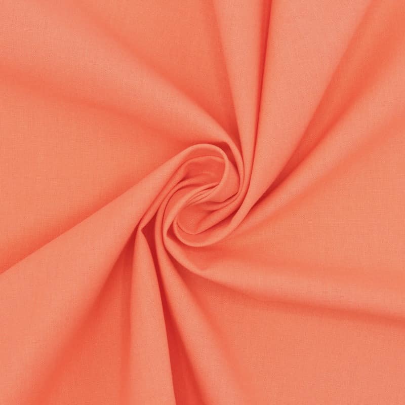 cretonne-fabric-plain-papaya-color